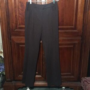 AKRIS Punto for Bergdorf Goodman Ladies Brown Wool Trousers  Size 8